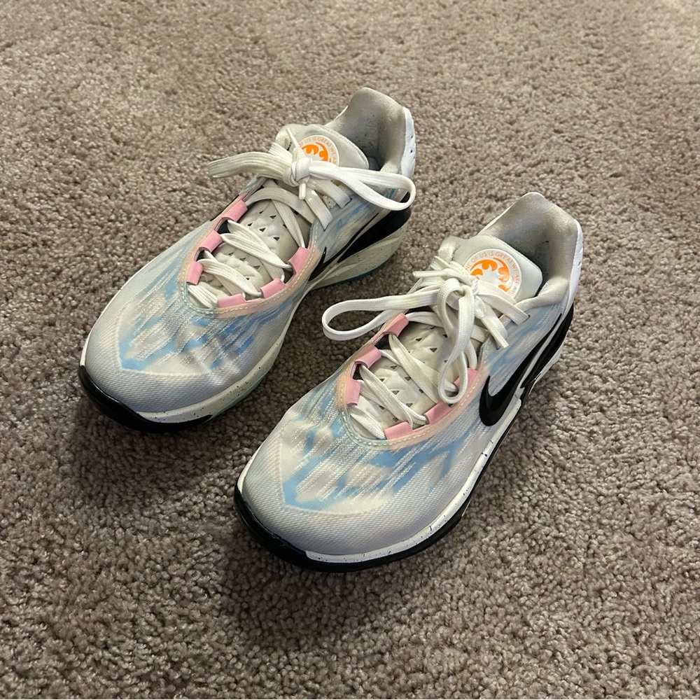 Nike Air Zoom GT Cut 2 Basketball Shoes Sail Pink Spell Women’s Size 9 - Picture 11 of 13